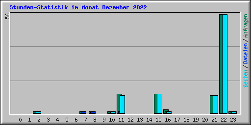 Stunden-Statistik im Monat Dezember 2022